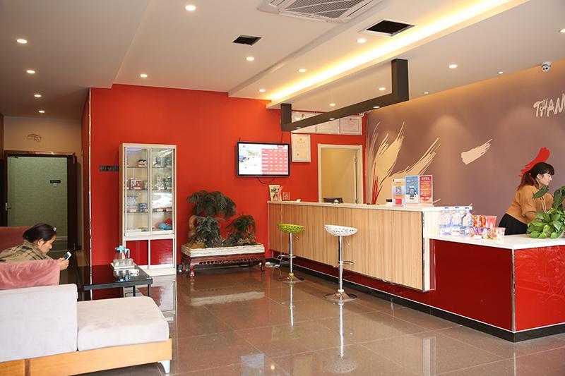 Thank Inn Chain Hotel Shandong Weifang Qingzhou Railway Station Gaoliu Exterior photo